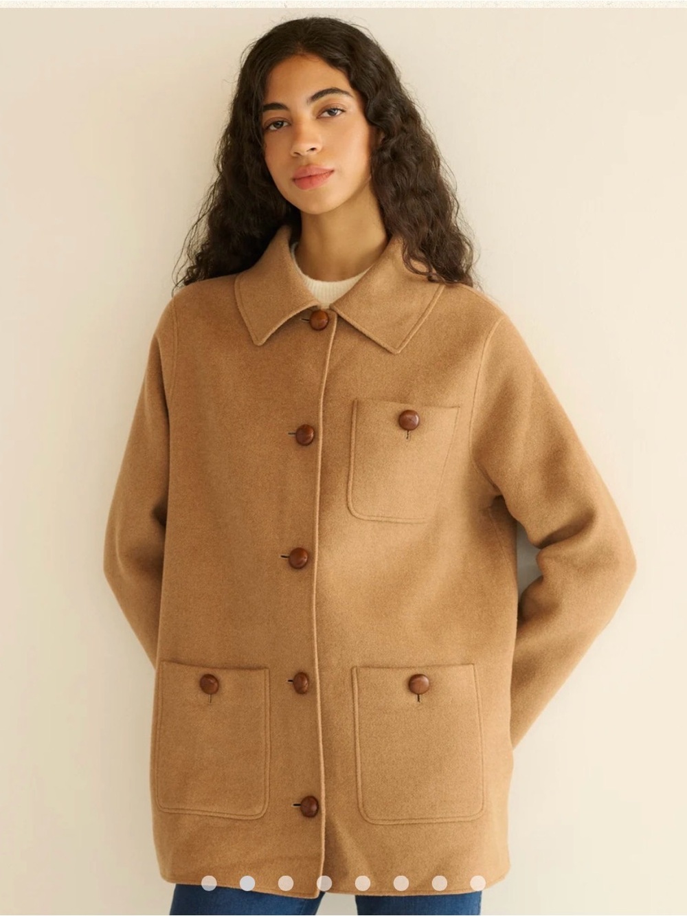 Doen Germain Coat Jacket Size Small NWT New with tags Camel